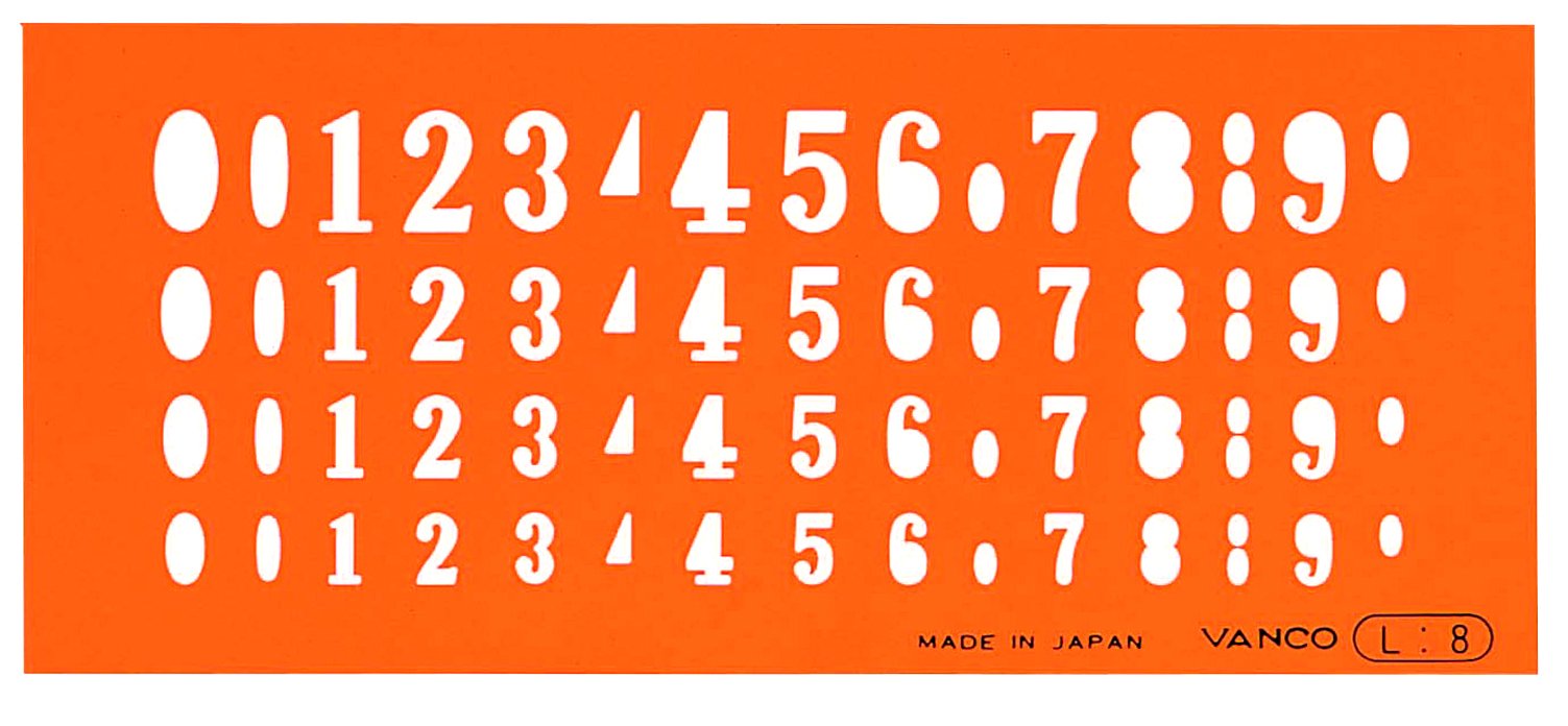 Amazon | バンコ テンプレート L-8 | テンプレート 通販